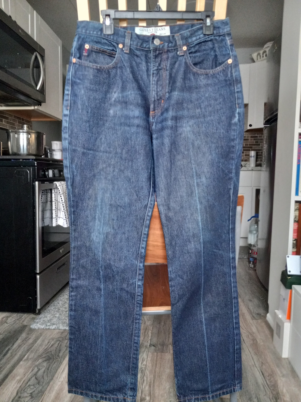 Guess Men’s Indigo Straight-Leg Jeans